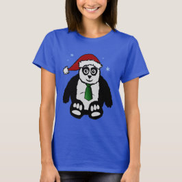 Camisa da panda do papai noel