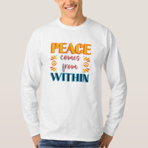 Camisa da Paz, Camisa Vintage, Camisas com Estampa