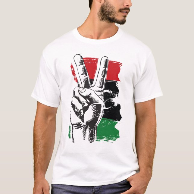 Camisa da paz de Líbia (Frente)