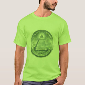 Camisa da pirâmide do dólar