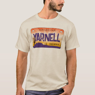 Camisa da placa de matrícula da Arizona Yarnell