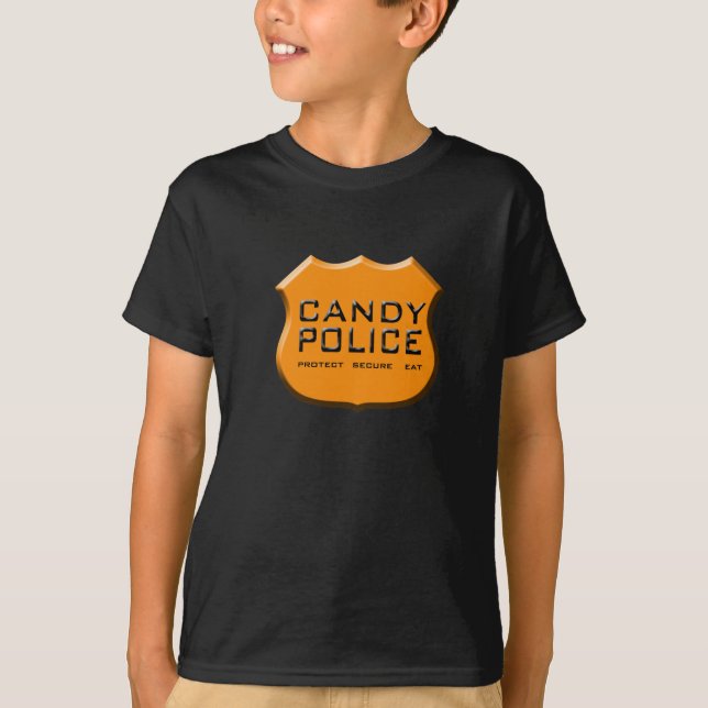 Camisa da polícia dos doces (Frente)