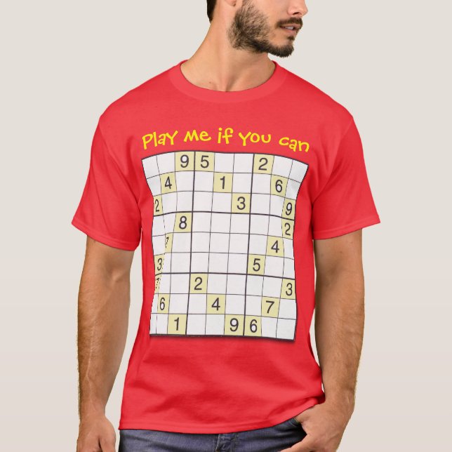 Camisa da porca de Sudoku (Frente)