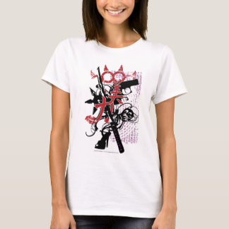 Camisa da princesa "beleza & força" do guerreiro