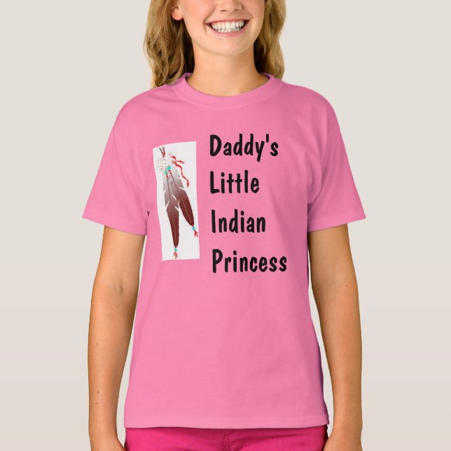 Camisa da Princesa pai Indiana (Frente)