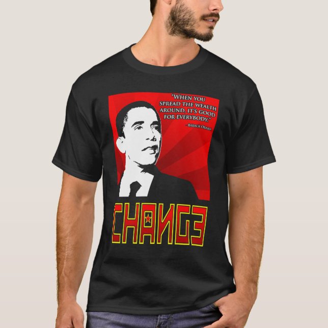 Camisa da propaganda de Obama do Commie (Frente)