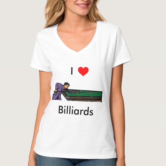 Camisa da prostituta da piscina das mulheres - (Frente)