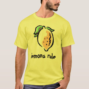 Camisa da regra do limão