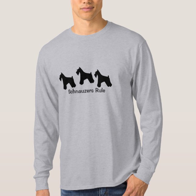 Camisa da regra dos Schnauzers (Frente)
