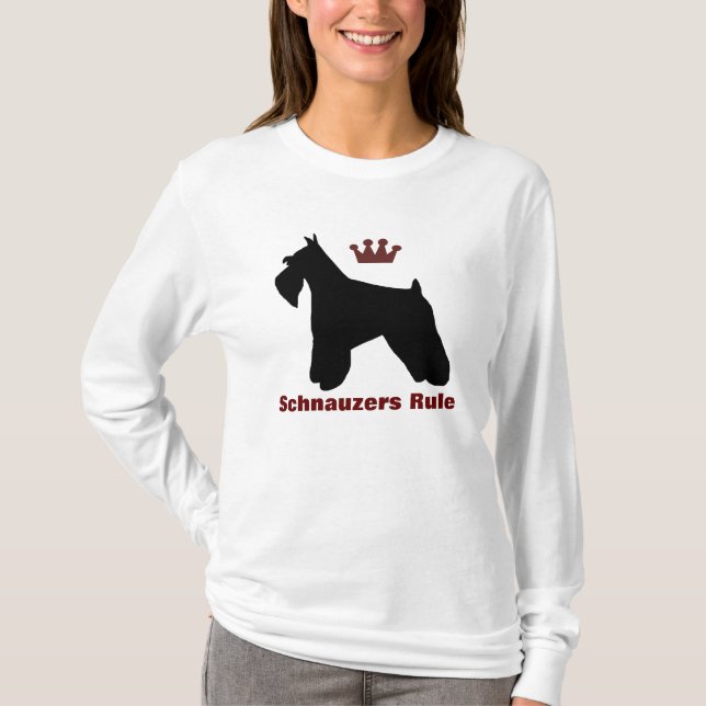 Camisa da regra dos Schnauzers (Frente)