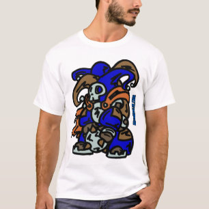 Camisa da relíquia do bobo da corte do crânio