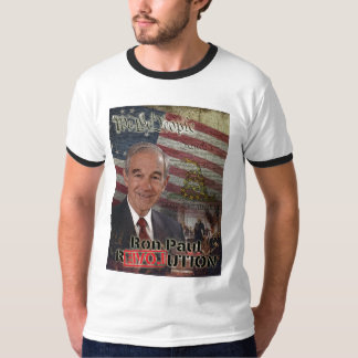 Camisa da revolução de Ron Paul