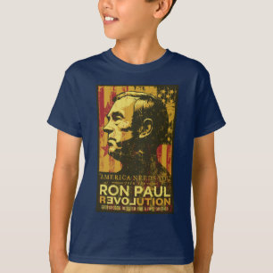 Camisa da revolução de Ron Paul