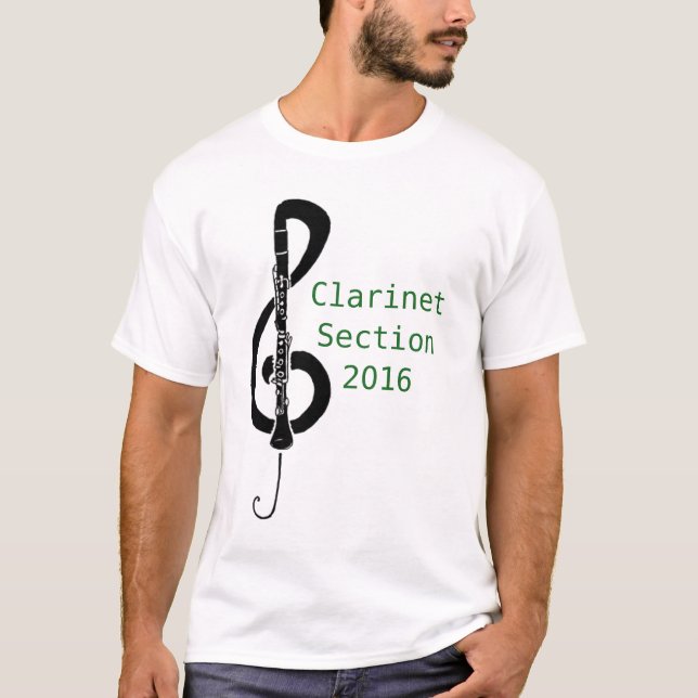 Camisa da seção das clarinetes (Frente)