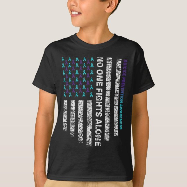 Camisa da Semana de Conscientização sobre Prevençã (Frente)