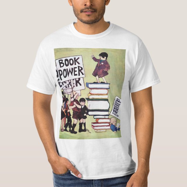 Camisa da semana de livro de 1969 crianças (Frente)