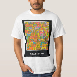 Camisa da semana de livro de 1971 crianças