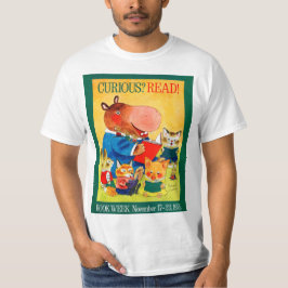Camisa da semana de livro de 1975 crianças