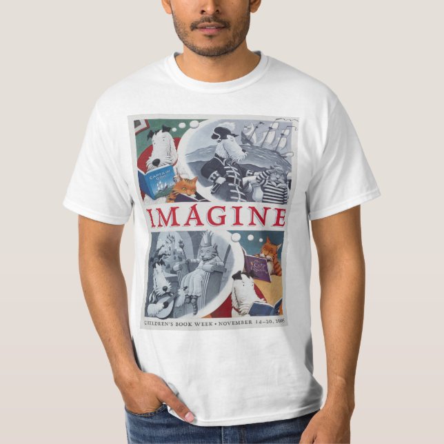 Camisa da semana de livro de 2005 crianças (Frente)