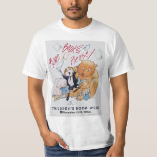 Camisa da semana de livro de 2006 crianças