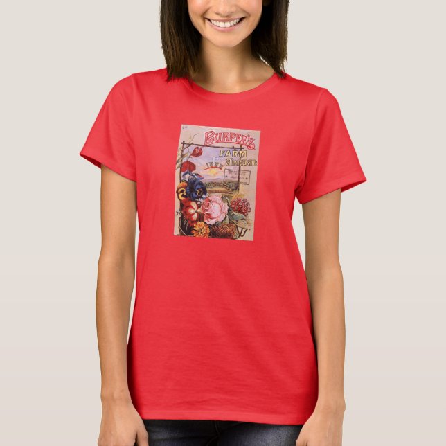 Camisa da semente de Burpee (Frente)