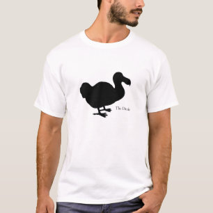 Camisa da silhueta do pássaro do Dodo com
