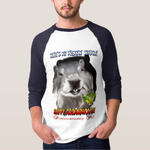 Camisa da sombra de Punxsutawney Phil