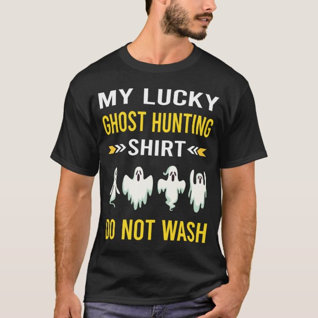 Camisa da Sorte Caça de Fantasmas Paranormal (Frente)