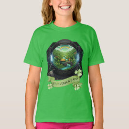 Camisa da Sorte do Astronauta do Dia de São Patríc