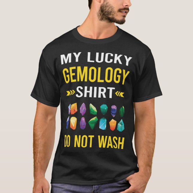 Camisa da Sorte Gemologia Gemólogo (Frente)