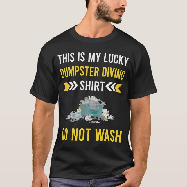 Camisa da Sorte para Catadores de Lixo (Frente)
