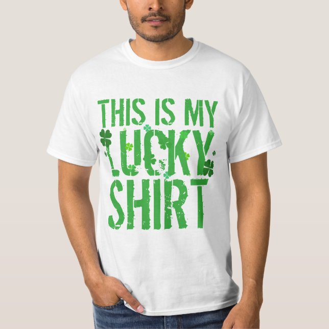 Camisa da Sorte Trevos da Sorte (Frente)