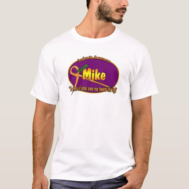 Camisa da tecnologia do corredor de Mike da equipe (Frente)