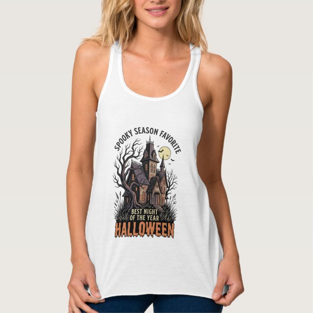 Camisa da Temporada Assustadora Mansão Assombrada  (Frente)