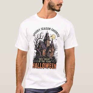 Camisa da Temporada Assustadora Mansão Assombrada