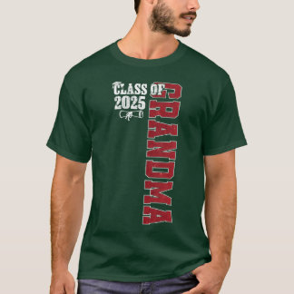 Camisa da turma de formatura da vovó 2025 de desig