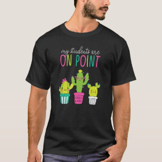 Camisa da Turma de Professor de Cacto Meus alunos 