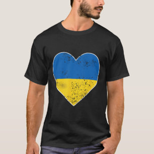 Camisa da Ucrânia Para Homens Mulheres Grande Cora