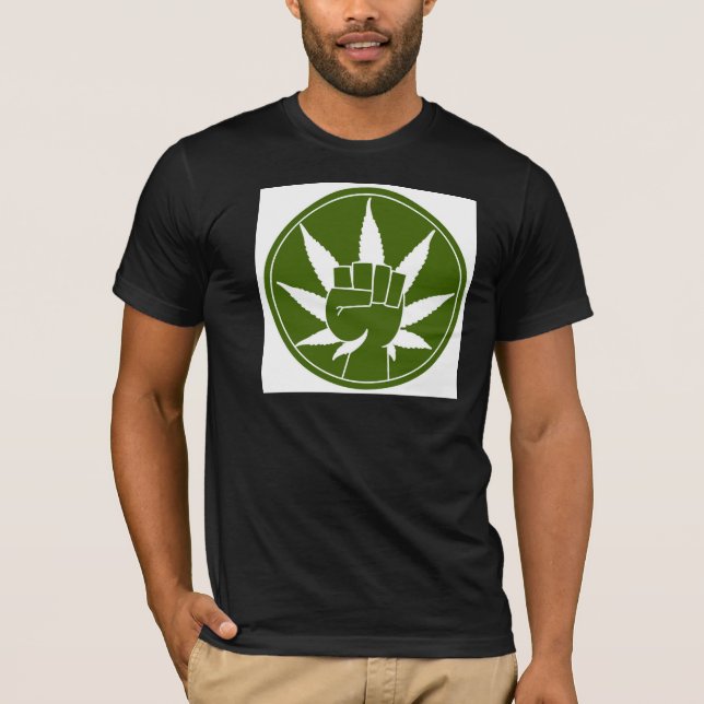 Camisa da união da erva daninha (Frente)