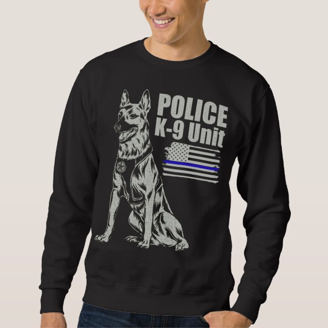 Camisa da unidade K-9, presentes do manipulador K9 (Frente)