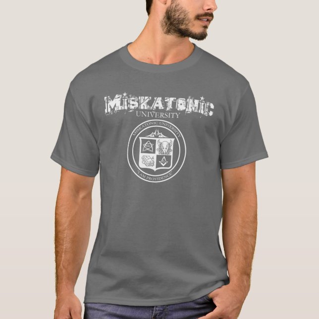 Camisa da universidade de Miskatonic (Frente)