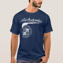 Camisa da universidade de Miskatonic do Swoosh na