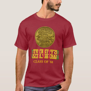 Camisa da Universidade do Vietnã do Sul