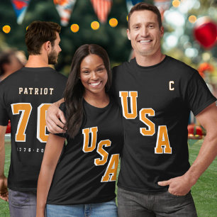 Camisa da USA Hockey comemorativa dos 250 anos da 