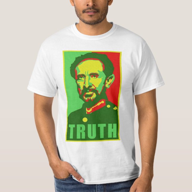 Camisa da verdade de Selassie (Frente)