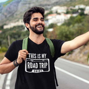 Camisa da viagem por estrada