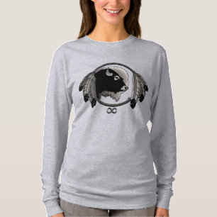 Camisa da vida selvagem de primeira nação Camisa d