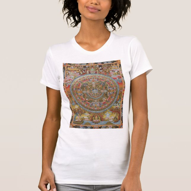 Camisa da vida T de Buddha (Frente)