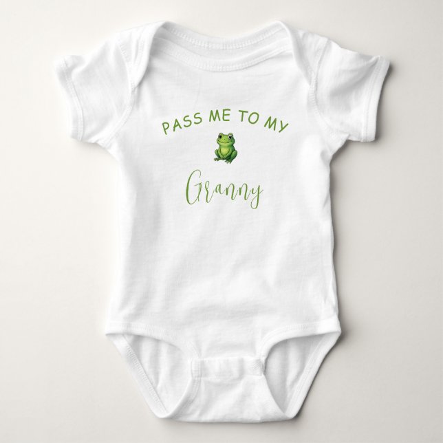Camisa da Vovó do Bebê (Frente)