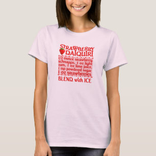 Camisa Daiquiri de morango - escolha estilo, cor